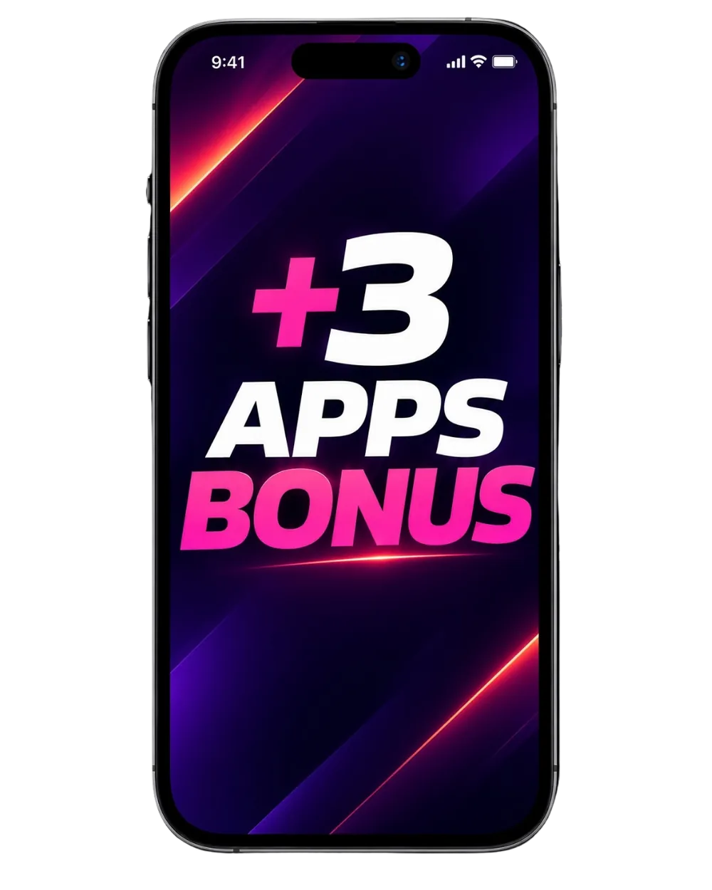 Celular mostrando os mais 3 aplicativos bônus da LowStart